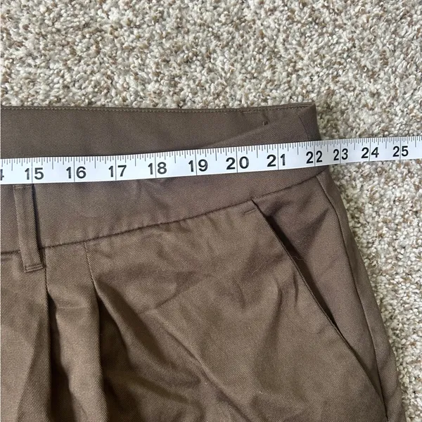 🦋 Old Navy Women's Brown Shorts High Rise Casual Neutral XXL Summer Vacation - Image 6