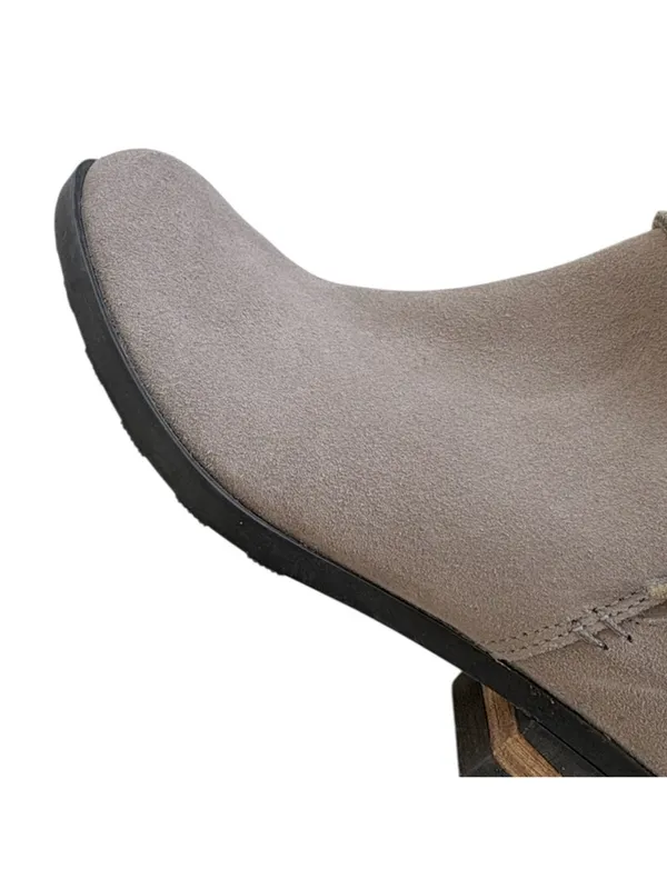 EUC Sorel Leather Farah Waterproof Ankle Boots Taupe Grey Size 8 - Image 7