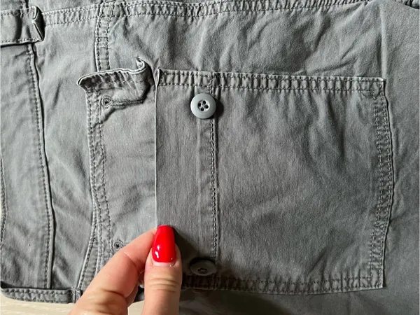 Gray American Eagle Flared pants size 6L - Image 8