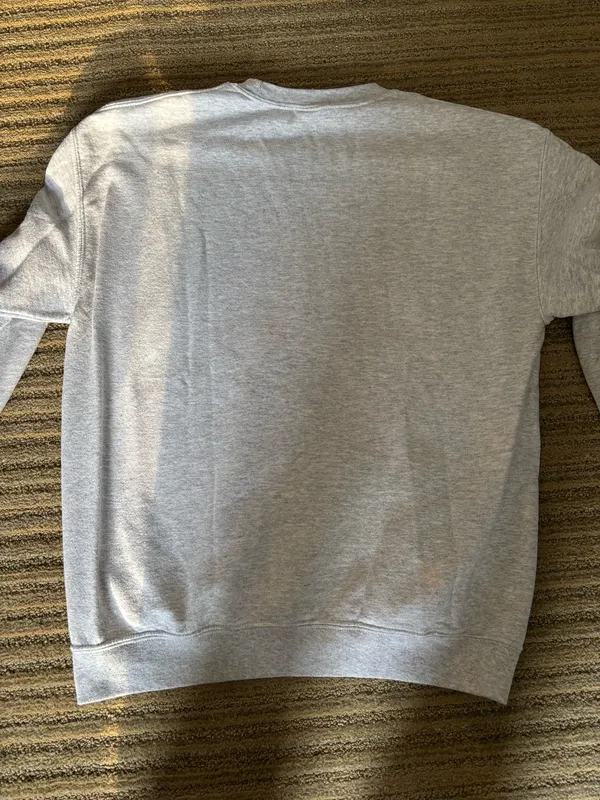 Gildan Gray Firenze Italia Crewneck Sweatshirt - Image 4