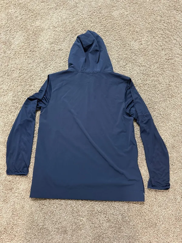 Nike windbreaker quarter zip navy blue  - Image 2