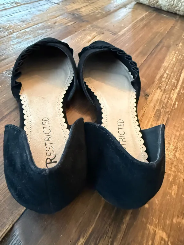 Restricted Shoes Black Flats - Image 2