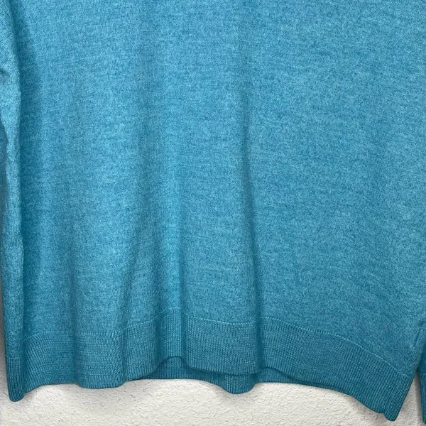 Hart Schaffner‎ Marx Merino Wool Sweater Blue Size XL - Image 3