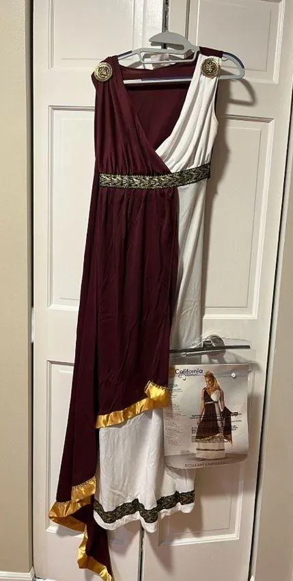 Roman Empress Halloween Costume sz M - Image 2