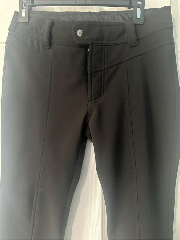 Betty Rides Black Flared Ski/Snowboard Pants - Image 3