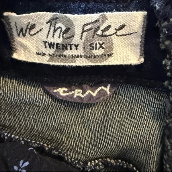 Free People - We The Free CRVY Ma Cherie Flare Jeans – Women’s Size 26 - Image 6