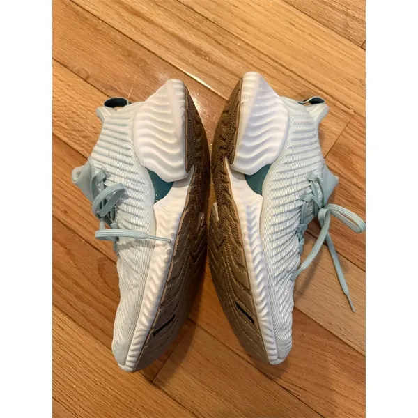 Adidas Alphabounce Instinct Womens Running Shoes Light Blue Teal White size 10 - Image 3