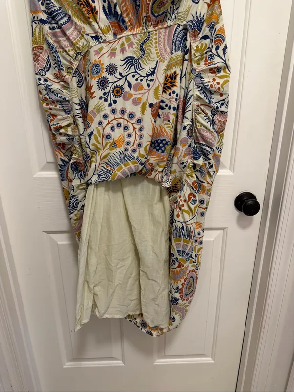 House of Harlow 1960 Molly Ivory Maxi Dress Size Small - Image 5