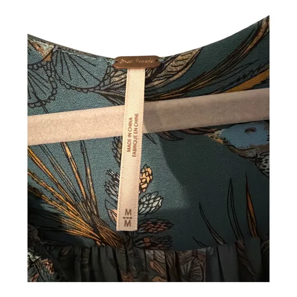 Free People Purple Haze Floral Long Tunic, Medium - Image 5