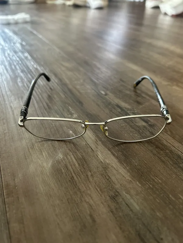 Tiffany TF 1074B 6071 Eyeglasses Glasses Silver Shimmery Black 54-16-135 No Case - Image 2