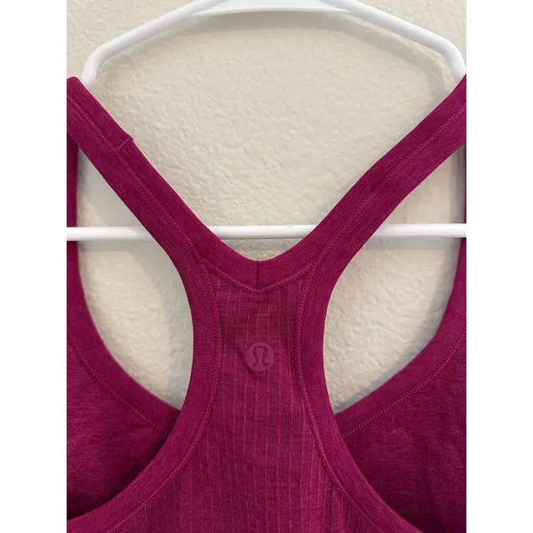 Lululemon Ebb to Street Tank Top Magenta Purple 8 - Image 4