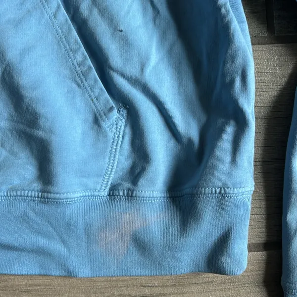Good life blue cropped hoodie - Image 3