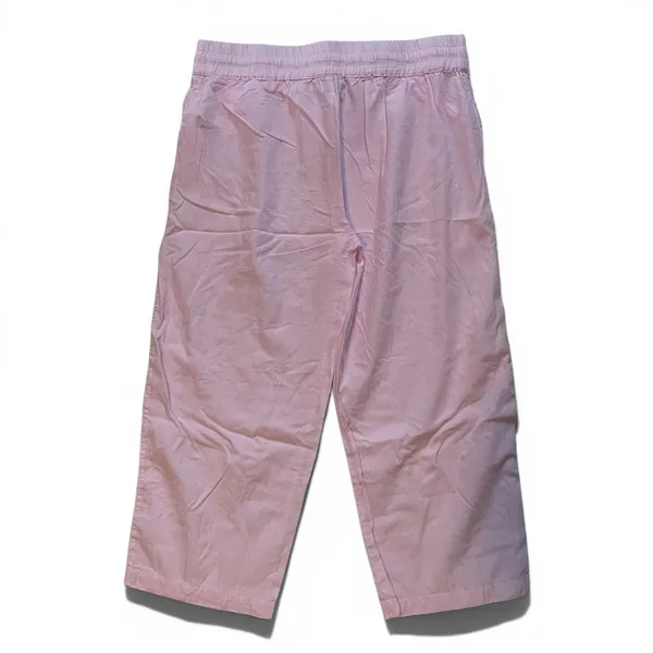 Lenora Pink Cotton Drawstring Lounge Pants Relaxed‎ Casual Women M - Image 8
