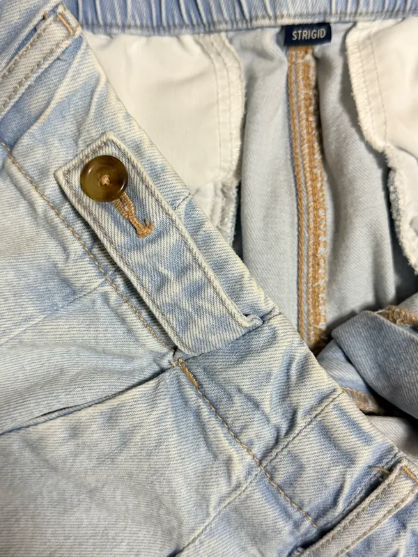 Women’s American Eagle high-rise Strigid wide leg trouser jeans size 12 regular - Image 6