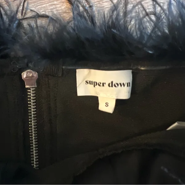 Superdown Revolve Fur Trim Corset - Image 3