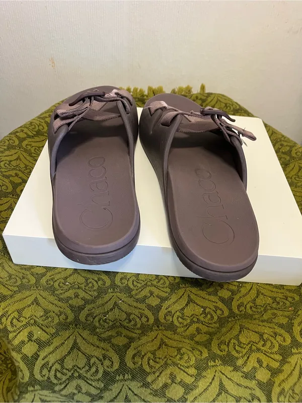 Chaco Women's Purple Slide Sandals Adjustable Buckle Straps US 11 EU 42 - Image 2