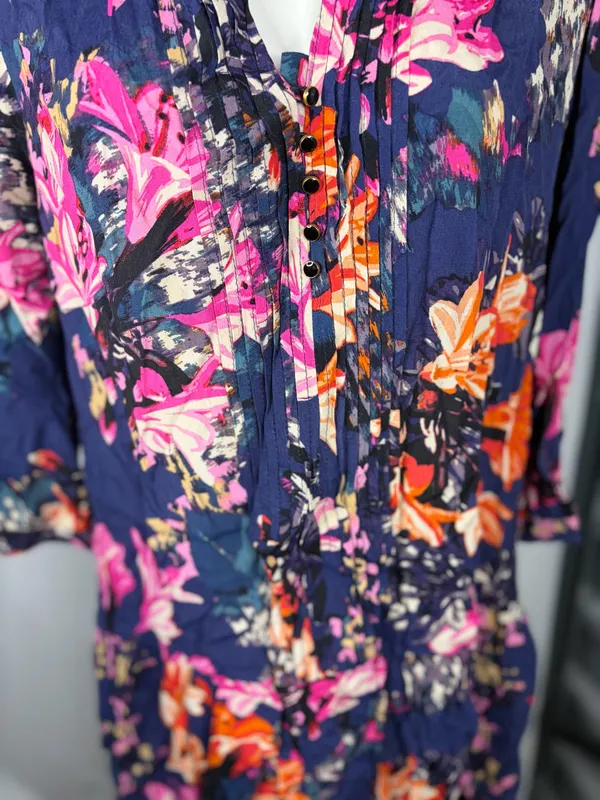 Maeve Floral Ling Sleeve Dress - Image 4