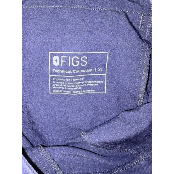 figs zamora jogger scrub pants navy xl Reflective - Image 4
