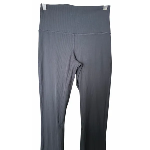 Lululemon Align Ribbed Mini Flared Pants *Extra Short  Espresso Women's Size 6 - Image 3