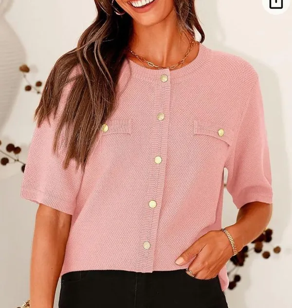 PRETTYGARDEN Women’s Summer Button Down Shirt - Image 3