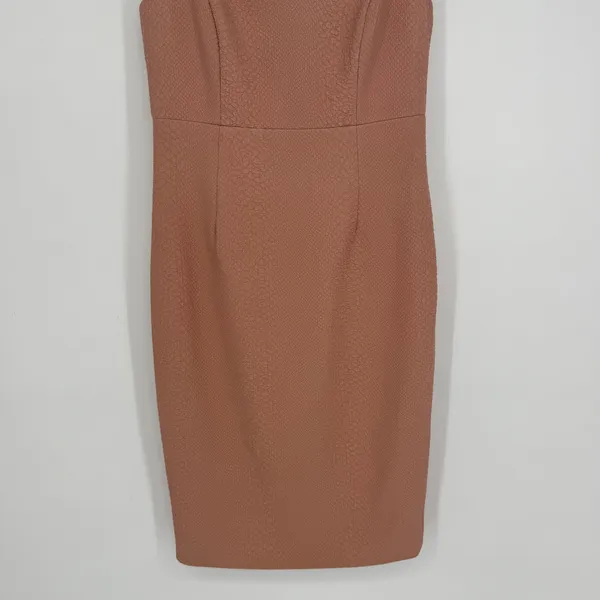 Bardot Eva Dress 6 Pink‎ Off The Shoulder Cocktail Wedding Guest Party Sheath - Image 5
