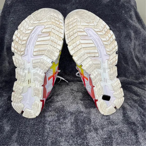 Asics Gel Quantum 360 Women's US 9 White/Sour Yuzu Running Shoes - Image 7