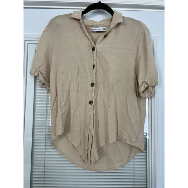 Faithfull The Brand Toulin Shirt‎ | Blush | Size 6 - Image 5