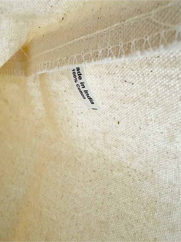 J Crew Boston 100% Cotton Recyclable Tote Bag Shopping - Image 3