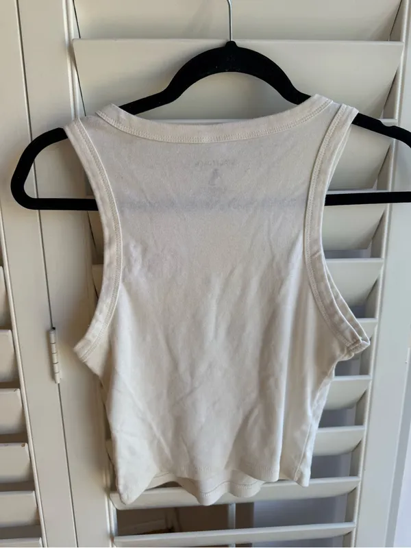 StageCoach 2025 White Tank Top Size M - Image 3