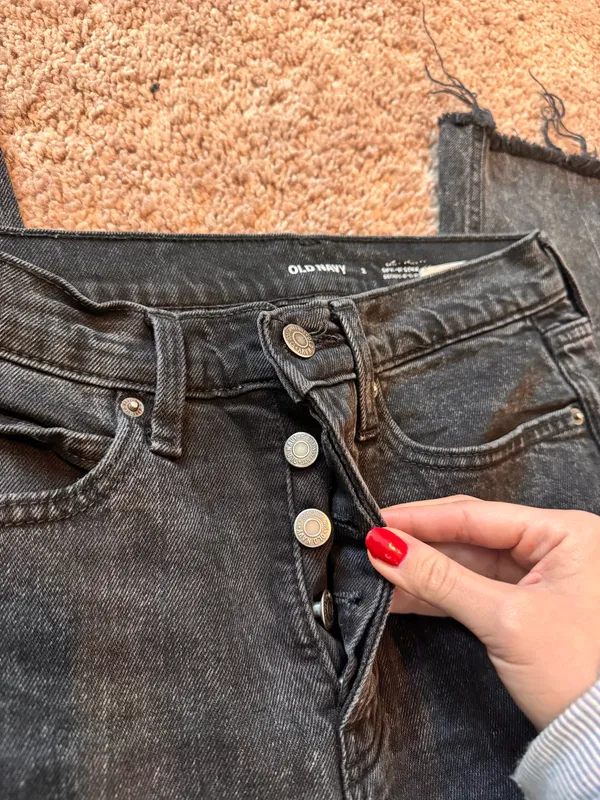 Old Navy Navy Jeans - Image 4