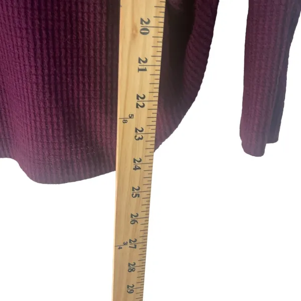 Retreat Women's Size Small Burgundy Purple Two Piece Pajama‎ Set - Image 10