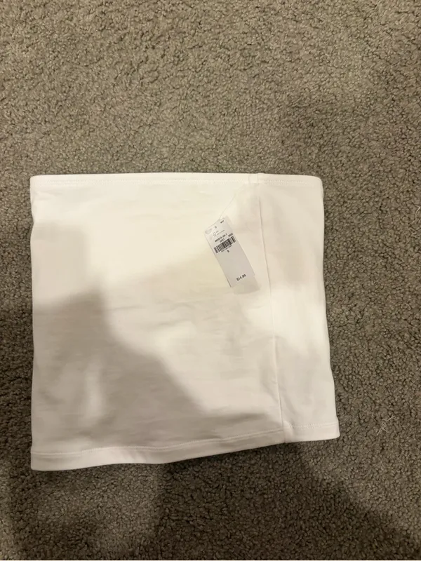 Old Navy White Strapless Tube Camisole - Image 2