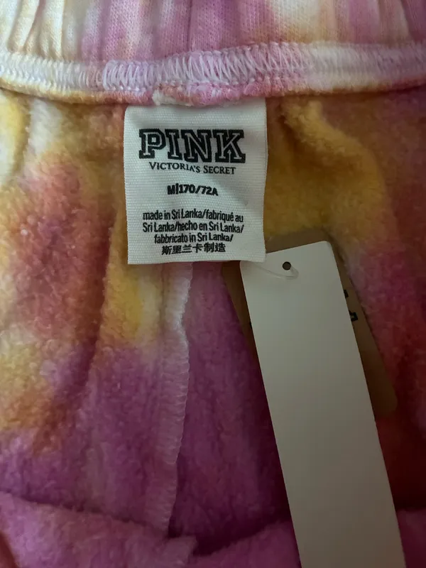 PINK Victoria’s Secret Varsity Tye Dye Shorts NWT - Image 2