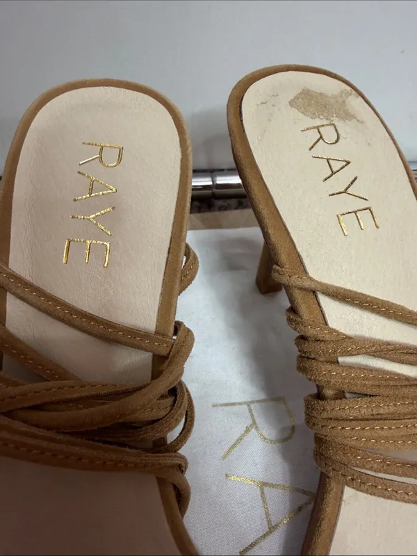 Raye Revolve Julep Heel in Tan NWT. Size 8.5 - Image 4