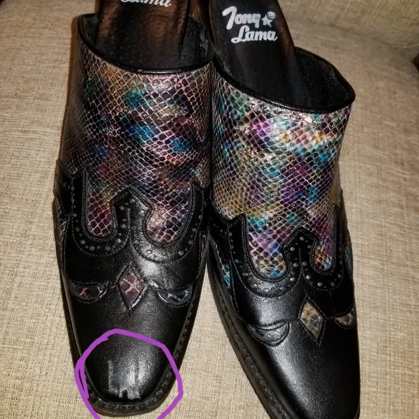 Tony Lama Mules Size 9.5M - Image 8