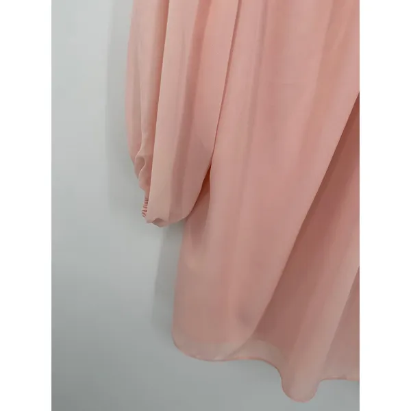 1.State Pink Off The Shoulder Long Sleeve Blouse Women's Size‎ Medium M - Image 3