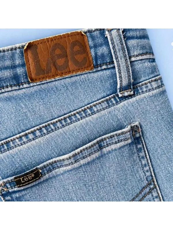 Lee vintage y2k coquette fairycore low rise ruffle denim mini skirt size medium 💙 - Image 4