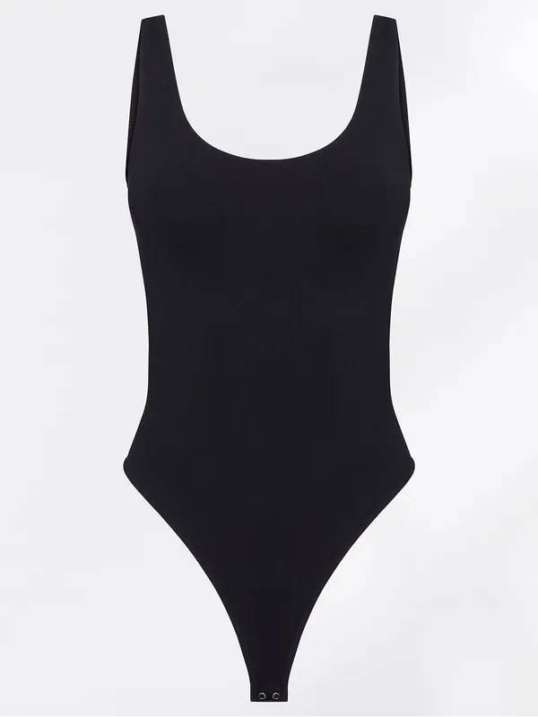 Bare Necessities The Smoothing Seamless Bodysuit | M Black Size M - Image 4