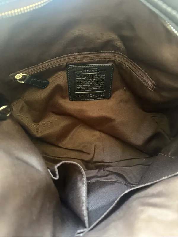 Vintage Coach Y2K 2000s Soho Hobo Brown Leather Shoulder Bag Purse - Image 7