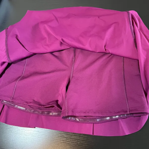 Athleta Match Point Skort Magenta Purple Athletic Tennis Golf Skirt Small - Image 8