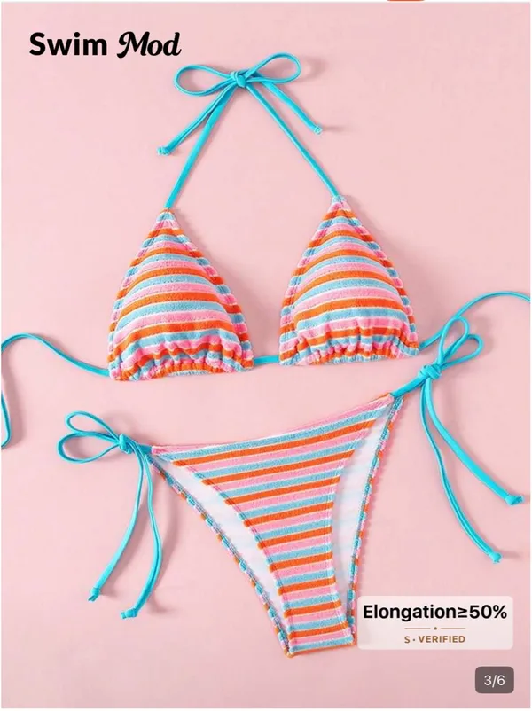 Bikini Set Shein Colorful - Image 2