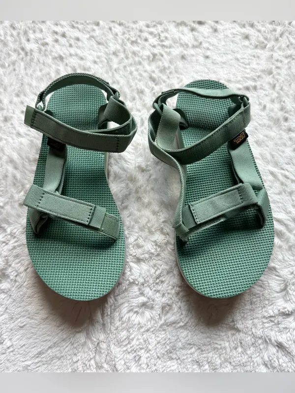 Teva Midform Universal Sandals Women's Size 8 Basil Green Outdoor Hiking Casual - Image 7