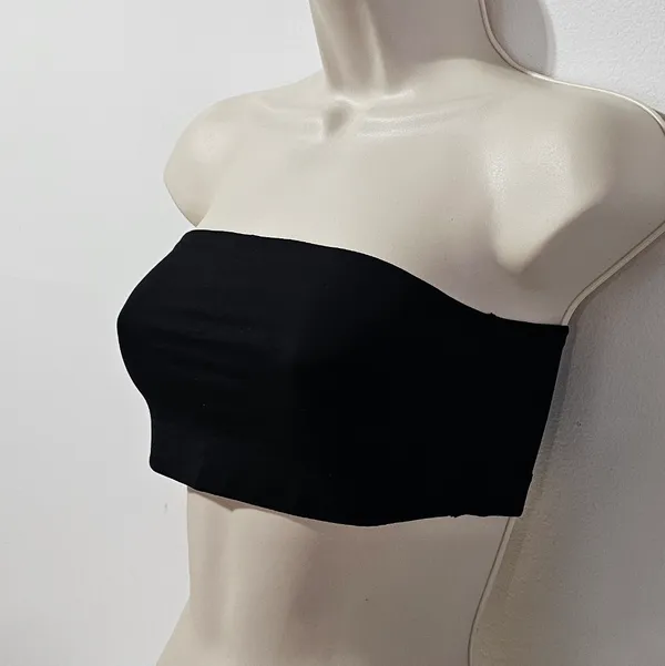 Victoria's Secret PINK Base Stretch Bandeau Bra - Black - Size M - 26732468 - Image 3