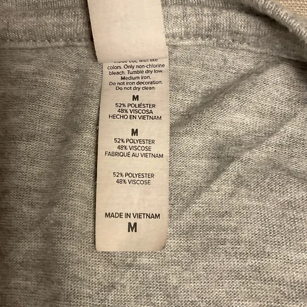 Bella Canvas Gray Long Sleeve Top with Floral Graphic - Image 7