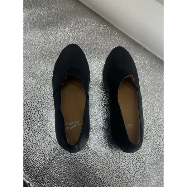Dansko Camdyn Women's 36/ 5.5-6 Burnished Black Leather Slip On‎ Comfy Heels - Image 4