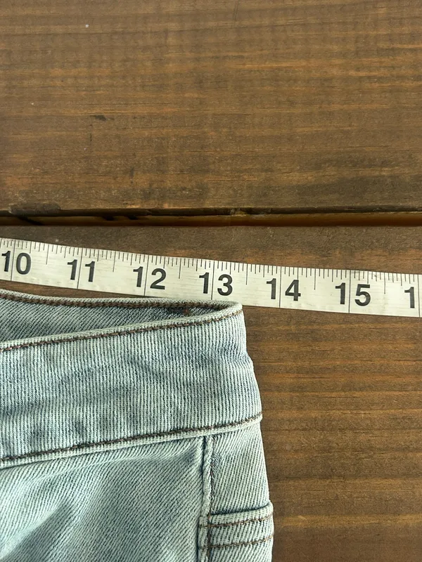 Commence Pintuck  flare jeans Small NW - Image 9