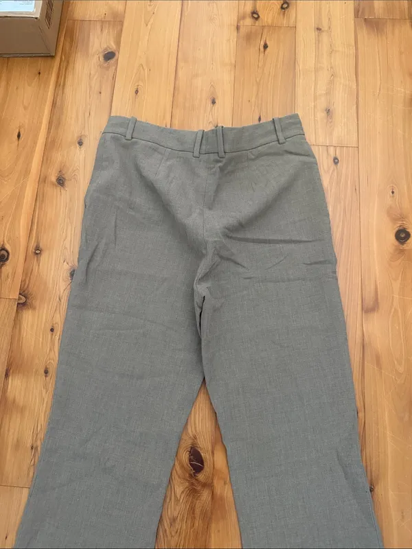 Aritzia Babaton publish Tailored bootcut slim Pants light brown / grey / taupe - Image 12