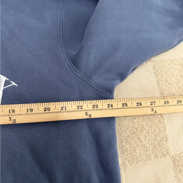 White Fox Decade Classics Essential Oversized Sweater‎ Ocean L/XL - Image 4