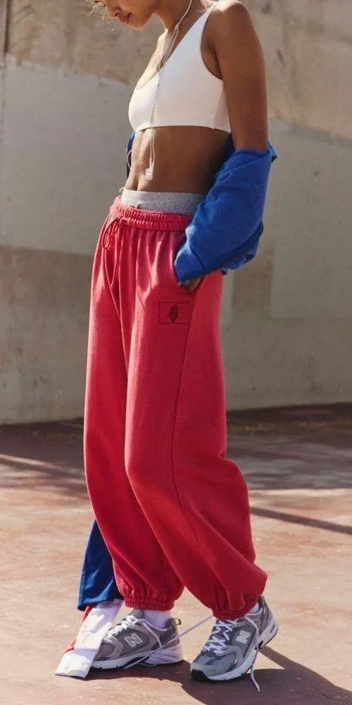 NWT FP Movement All Star Pants In Winterberry (Sold out color on free people) - Image 4