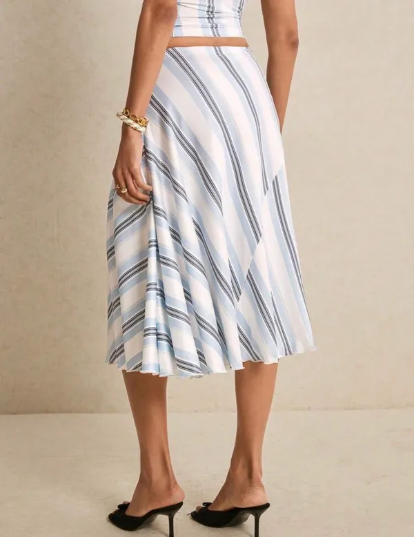 Midi skirt Blue Size L - Image 2